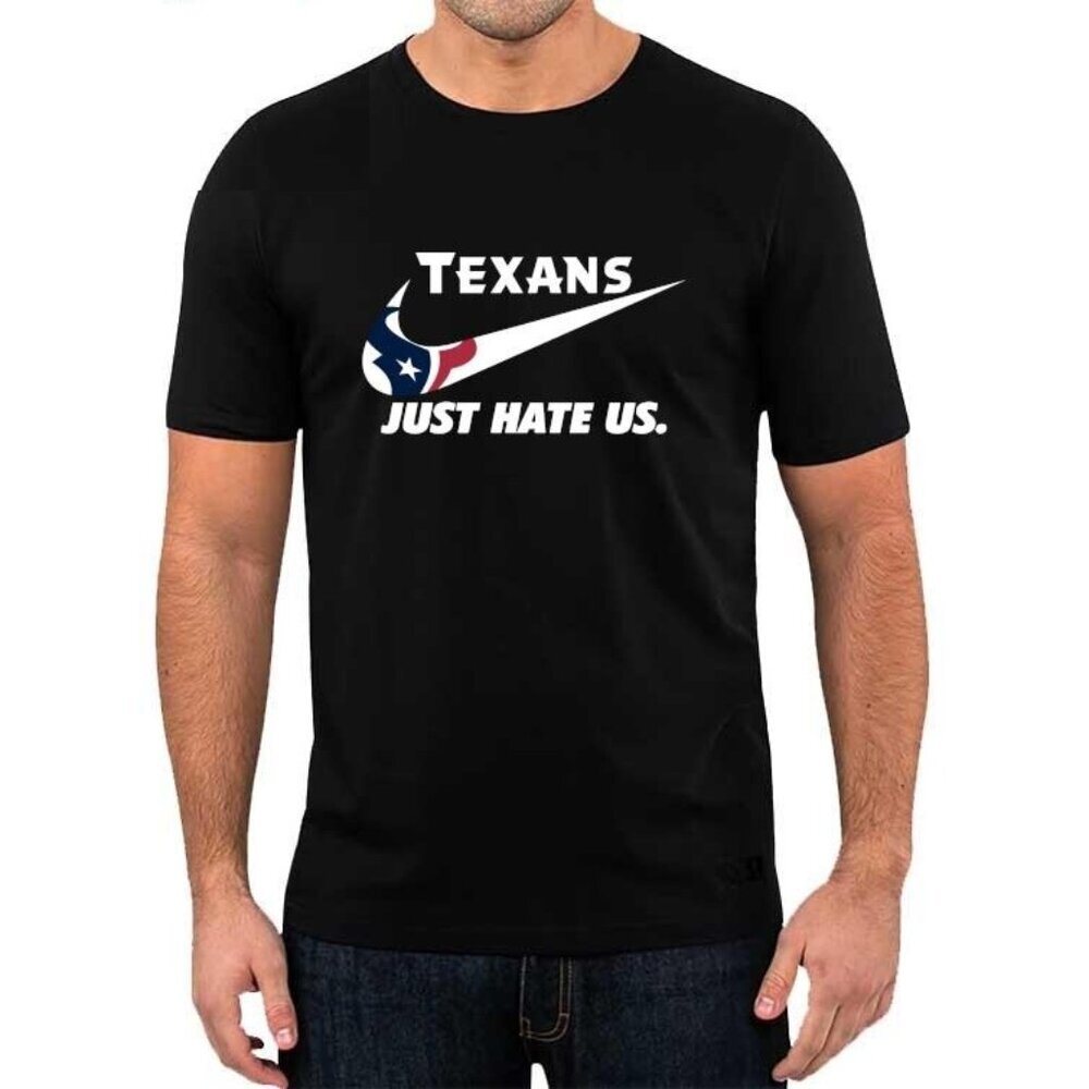 Houston Texans Just Hate Us Retro NFL Football Fan Collector Classic Rivalry 05